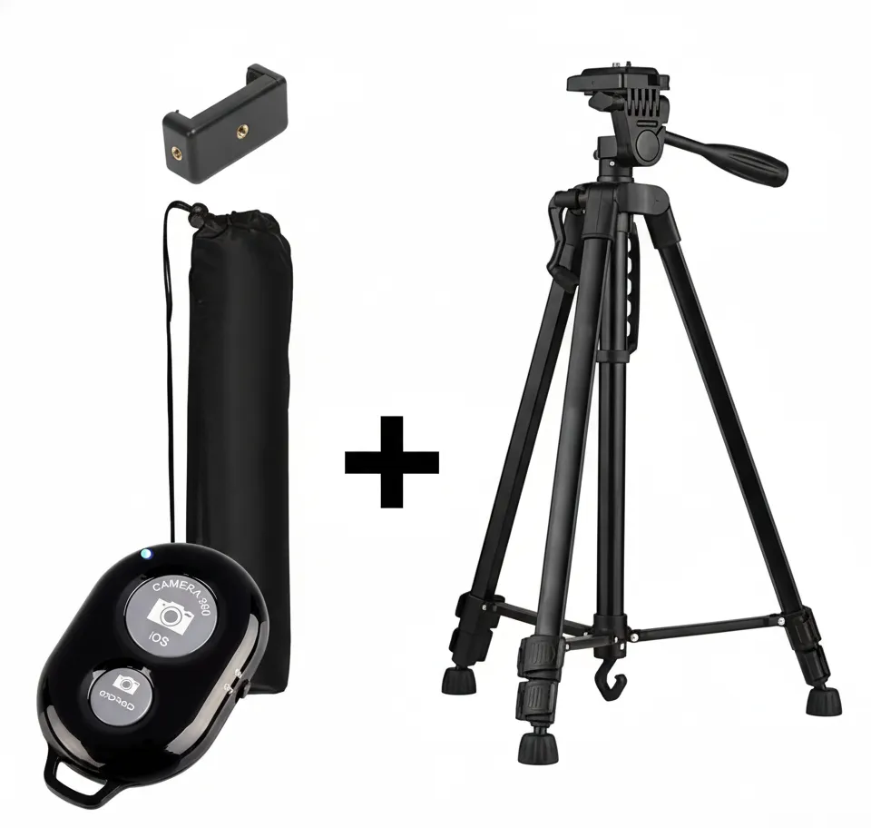 Ennix Professional  Tripod 3366 for  DSLR, Camera and Mobile Tripod iPhone camera flexible standard stand